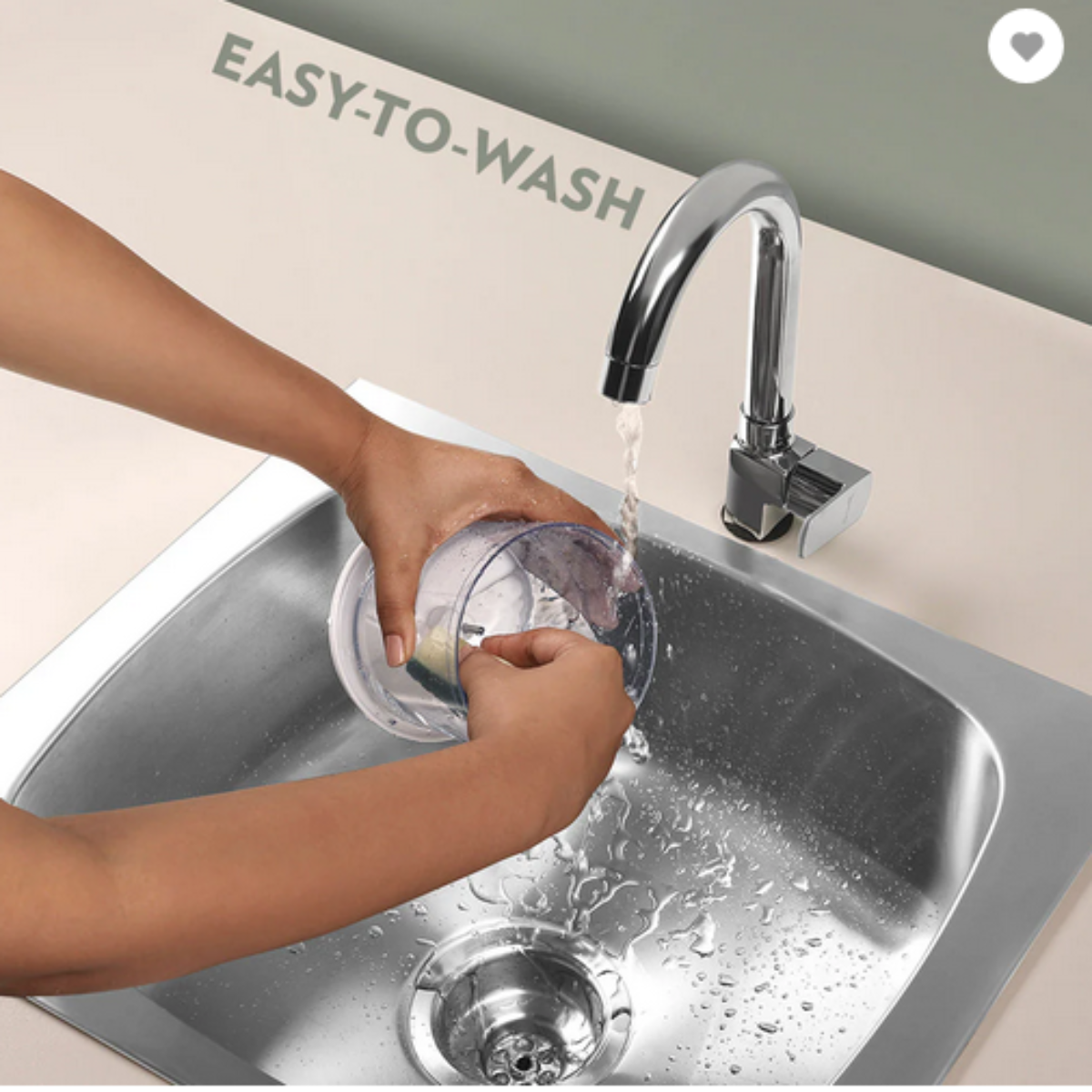 Borosil Chef Delite 260 Watts Electric Chopper - BCH26PBB41