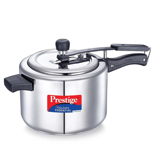 Prestige Nakshatra Essential Svachh Stainless Steel 5L Pressure Cooker - 20538