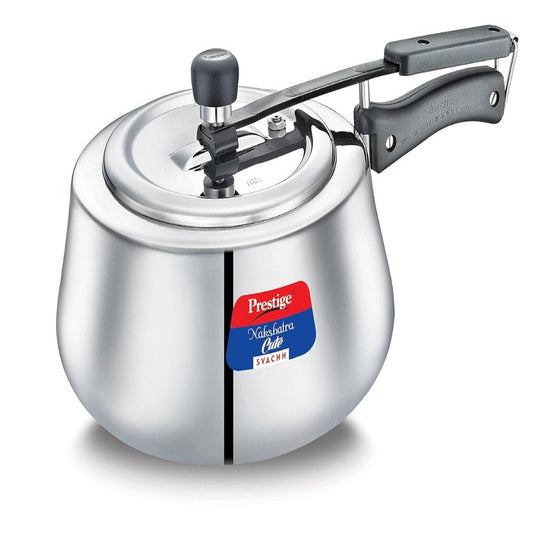 Prestige Nakshatra Cute Svachh Stainless Steel 3 Liter Pressure Cooker 20148