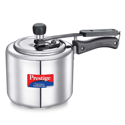 Prestige Nakshatra Essential Svachh Stainless Steel 3L Pressure Cooker - 20537