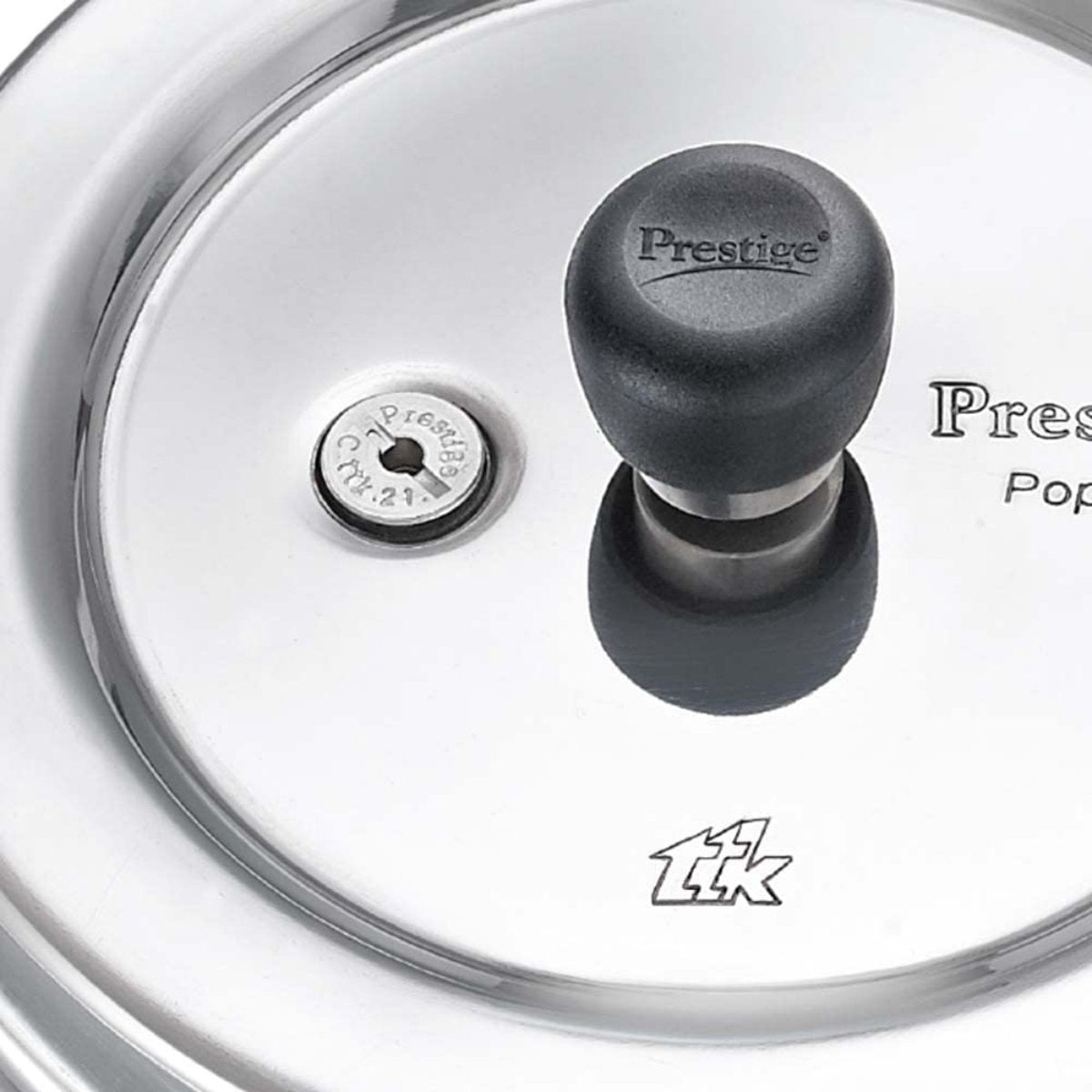 Prestige Popular Plus Svachh Aluminium Outer Lid, 4L Pressure Cooker - 10172