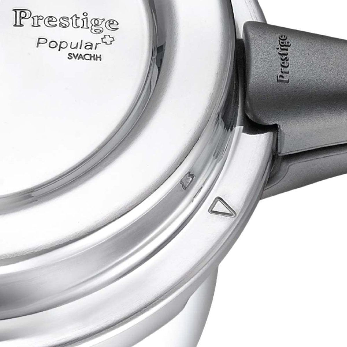 Prestige Popular Plus Svachh Aluminium Outer Lid, 4L Pressure Cooker - 10172