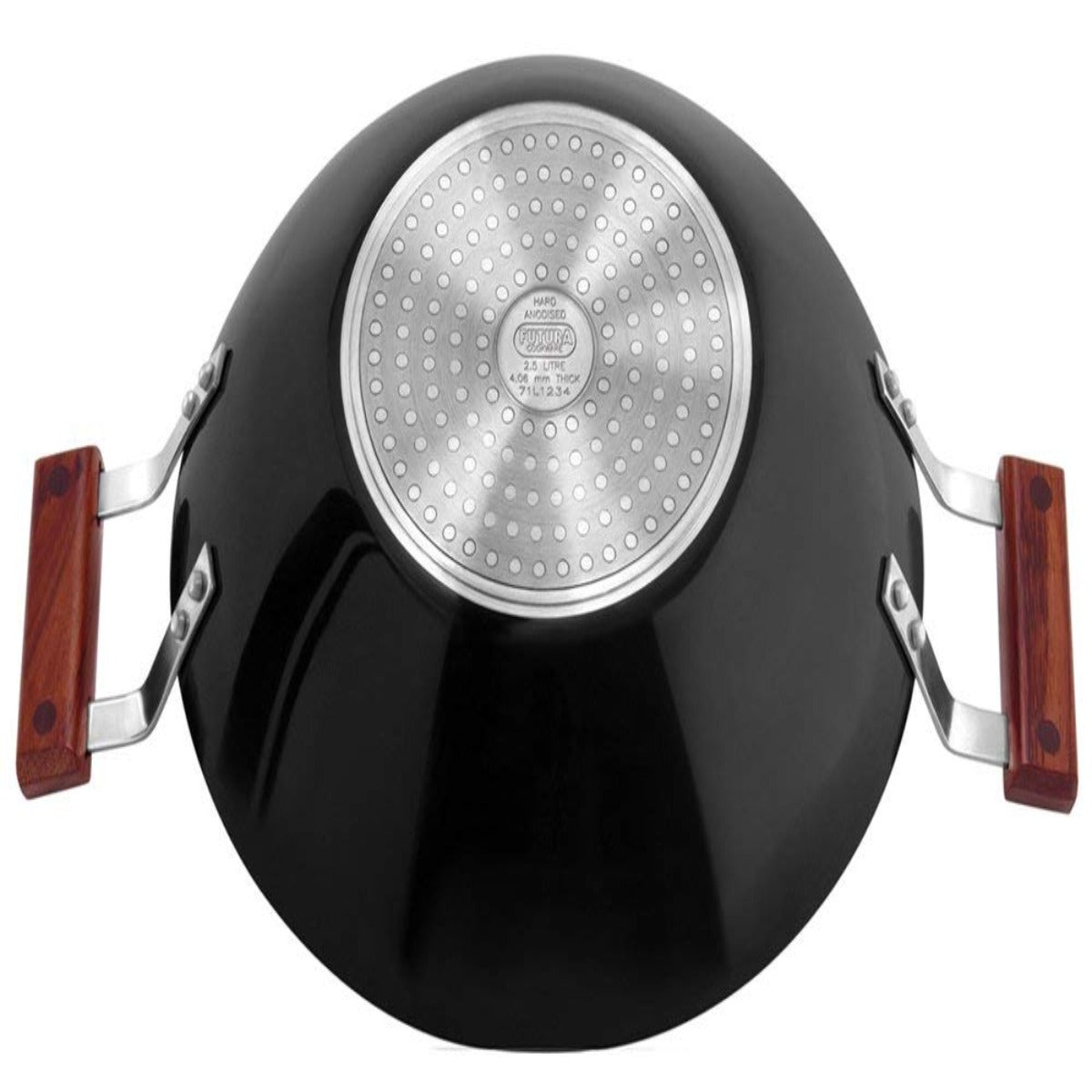 Futura Hard Anodised Deep-Fry Pan Wok Induction Friendly by Hawkins