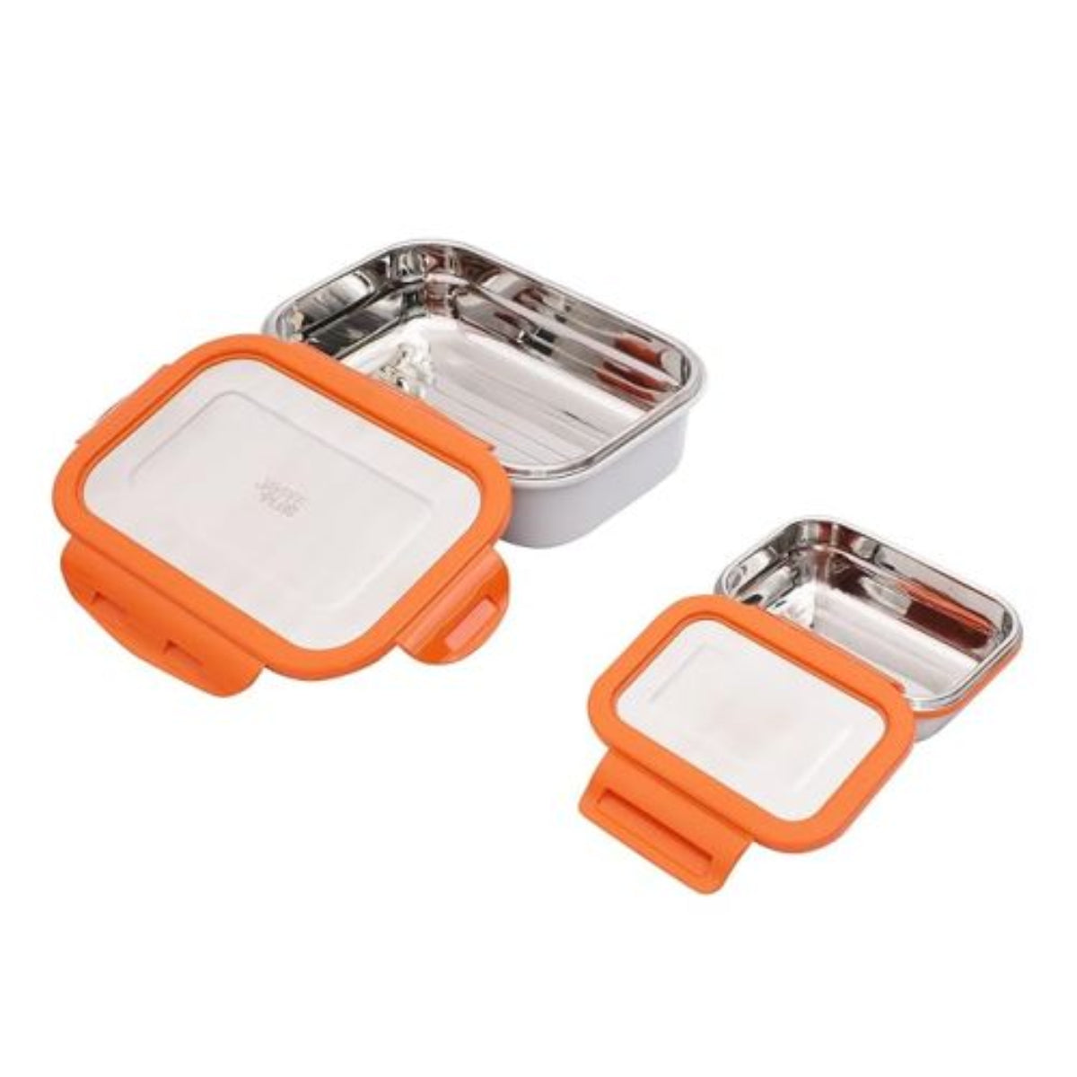 Jaypee Captain Insulated Lunch Box In Rectangle Shape 400 ml + 600 ml