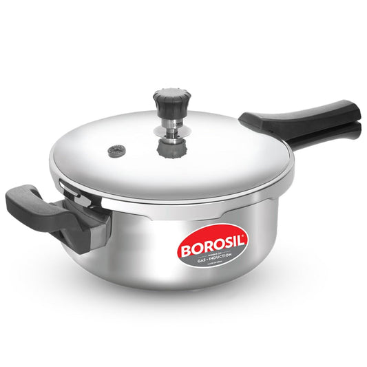Borosil Presto Triply Stainless Steel Outer Lid 3L Pressure Cooker, Induction - CFTPLYOLC01