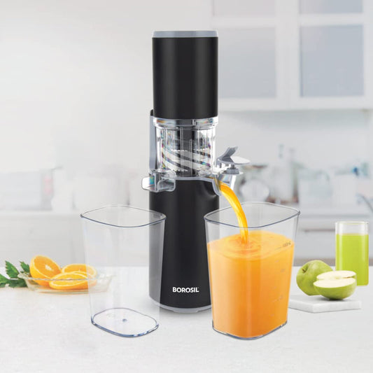 Borosil 130 Watts Easy Juice Cold Press Slow Juicer - BSJU13WB01
