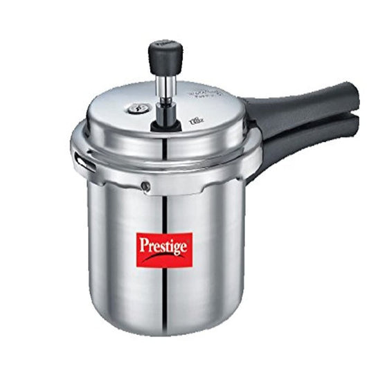 Prestige Popular Virgin Aluminium Outer Lid Pressure Cooker, 2L Tall - 10275