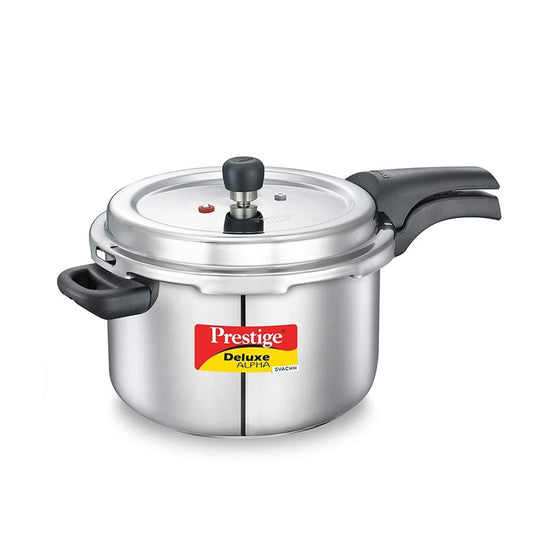 Prestige Svachh Deluxe Alpha 6.5 Ltr Spillage Control Pressure Cooker 20252