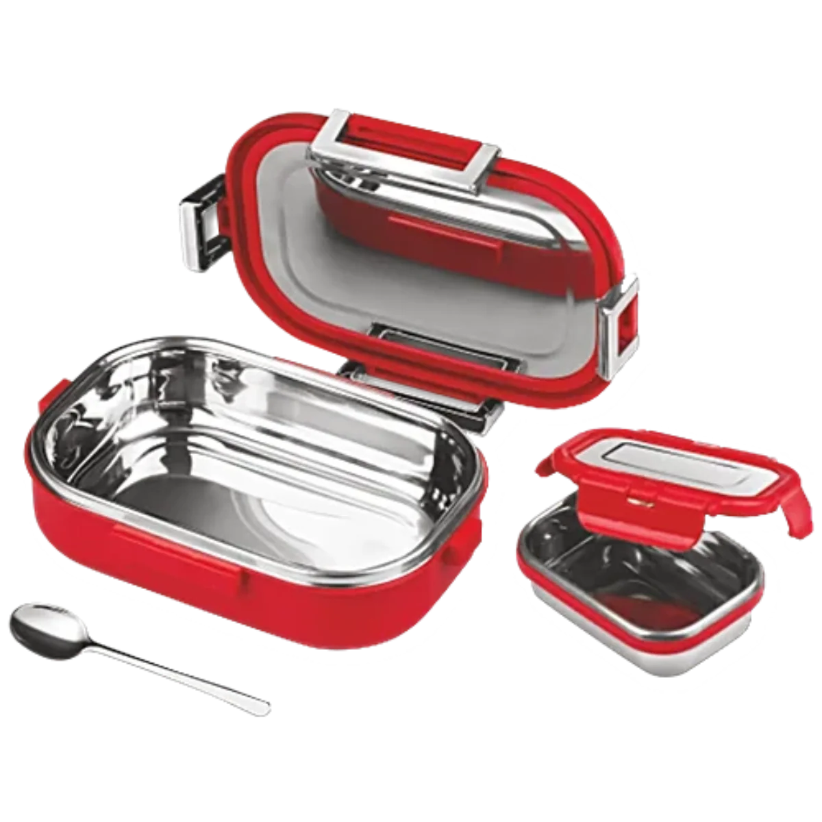 Jaypee Topsteel Non Toxic Plastic Inner Stainless Steel Insulated Lunch Box - BPA Free