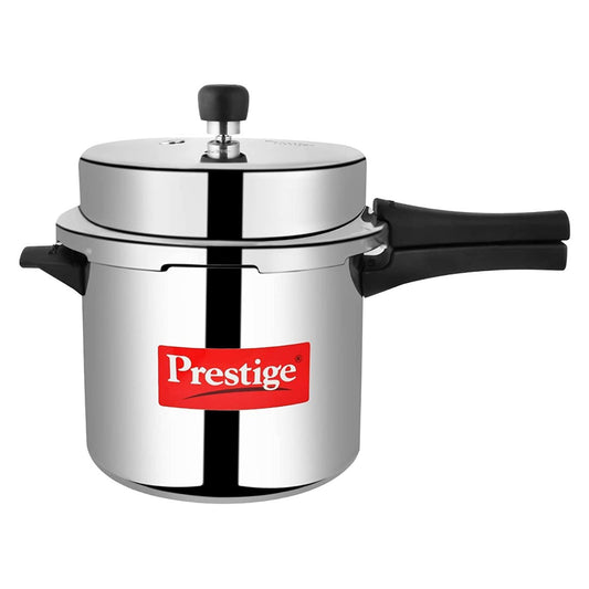 Prestige Popular Virgin Aluminium Outer Lid Pressure Cooker, 6L Silver - 10020