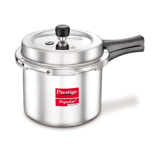 Prestige Popular + Virgin Aluminium Outer Lid 2L Tall Pressure Cooker- 10276