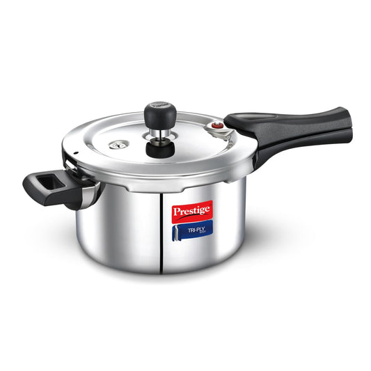 Prestige 3 Litre Svachh Triply, Spillage Control, Pressure Cooker - 20702