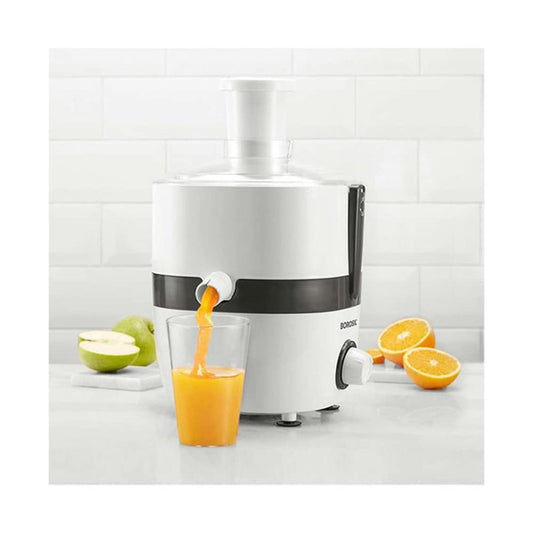 Borosil Primus III Juicer | 500 Watts Stainless Steel Centrifugal Juicer - BJU50PBW22