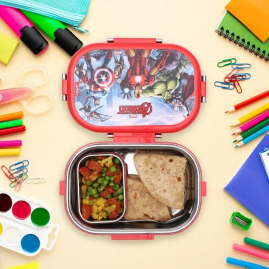 Jaypee Missteel Insulated Inner Stainless Steel Kids Lunch Box - BPA Free