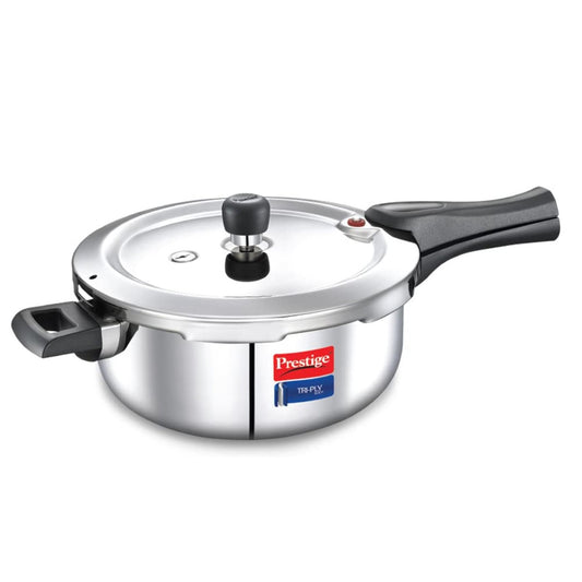 Prestige 3.5 Litre Svachh Triply, Spillage Control, Pressure Cooker - 20704