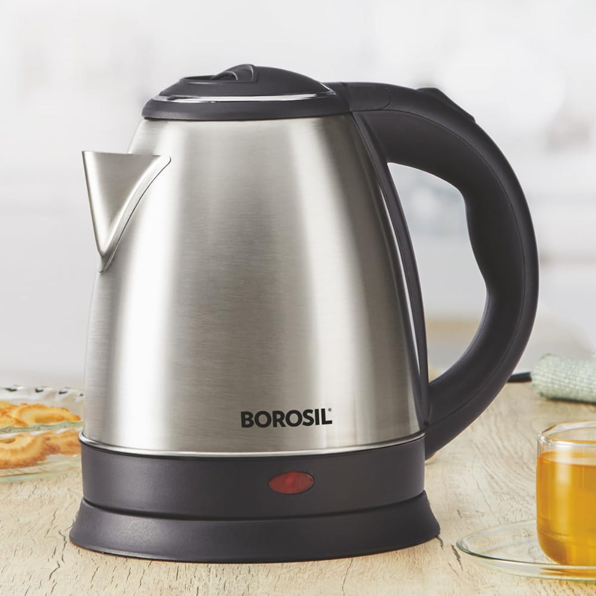 Borosil 1350 Watts, 1.5 Liter Rio Electric Kettle - BKE15LSSB23