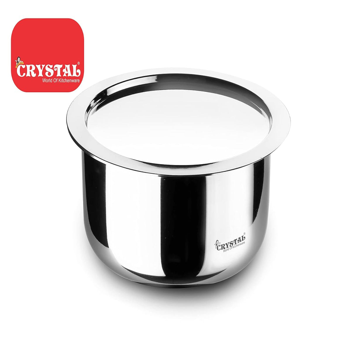 Crystal TriPro - Triply Stainless Steel Tope with SS Lid 14 cm, Induction - CTP-TP-001