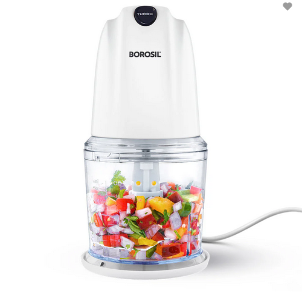 Borosil Chef Delite 260 Watts Electric Chopper - BCH26PBB41