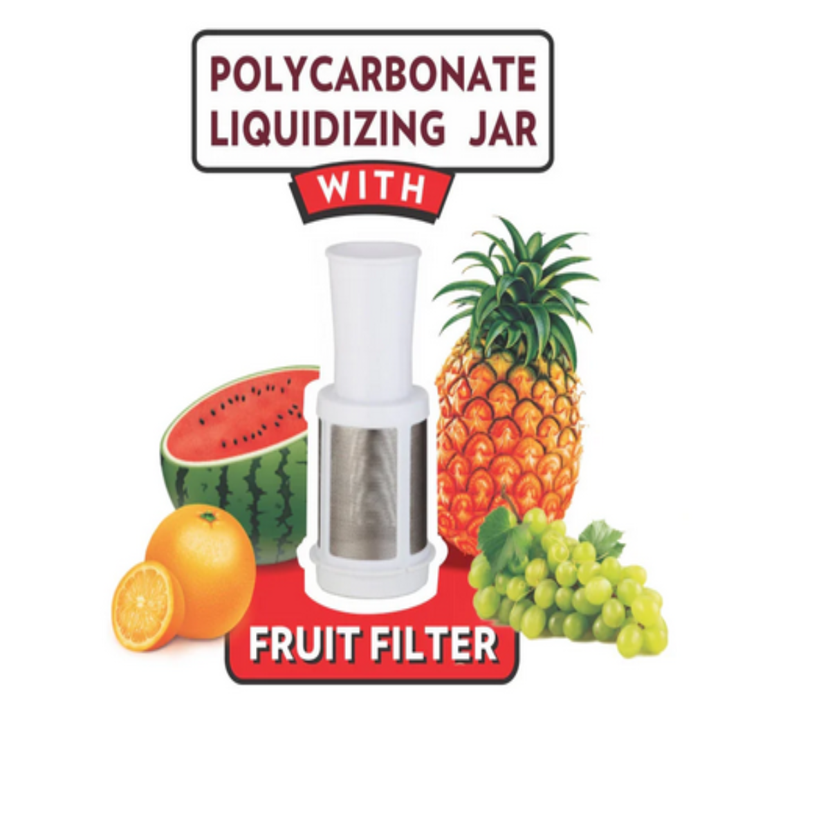 Borosil 600 Watts Silverline Mixer-Grinder with 3 Jars - HAMG600W15