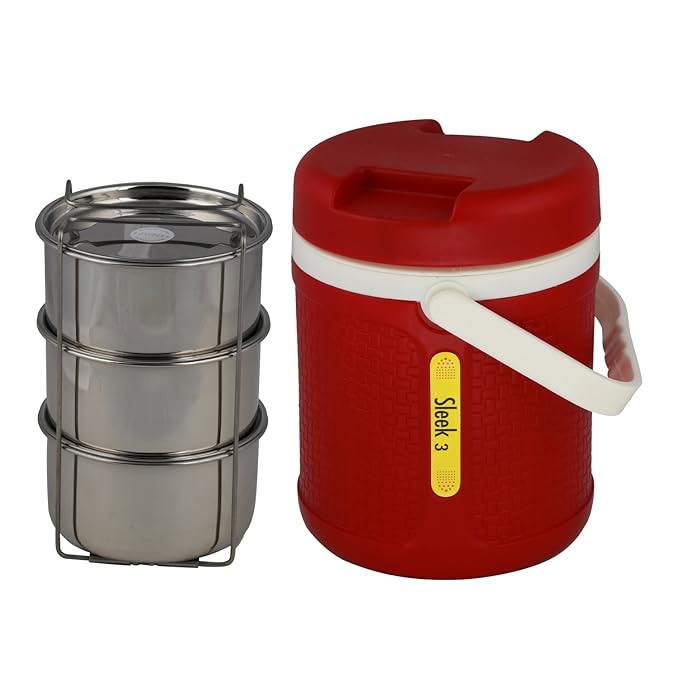 Jaypee Lunch Pack Sleek Carrier 3 Insulated Box