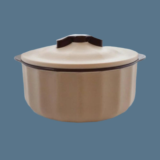 Jaypee Microsmart Insulated Inner Stainless Steel Casserole | Microwave Safe Without Lid (2000 ml) - BPA Free