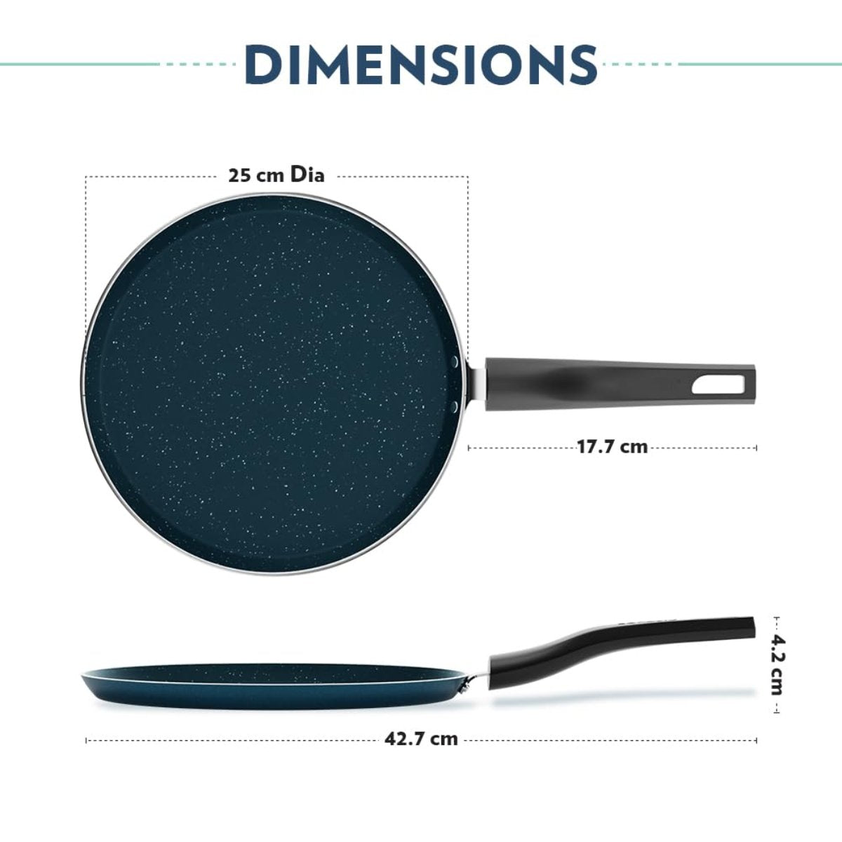 Borosil Pro Chef Non-stick Flat Tawa