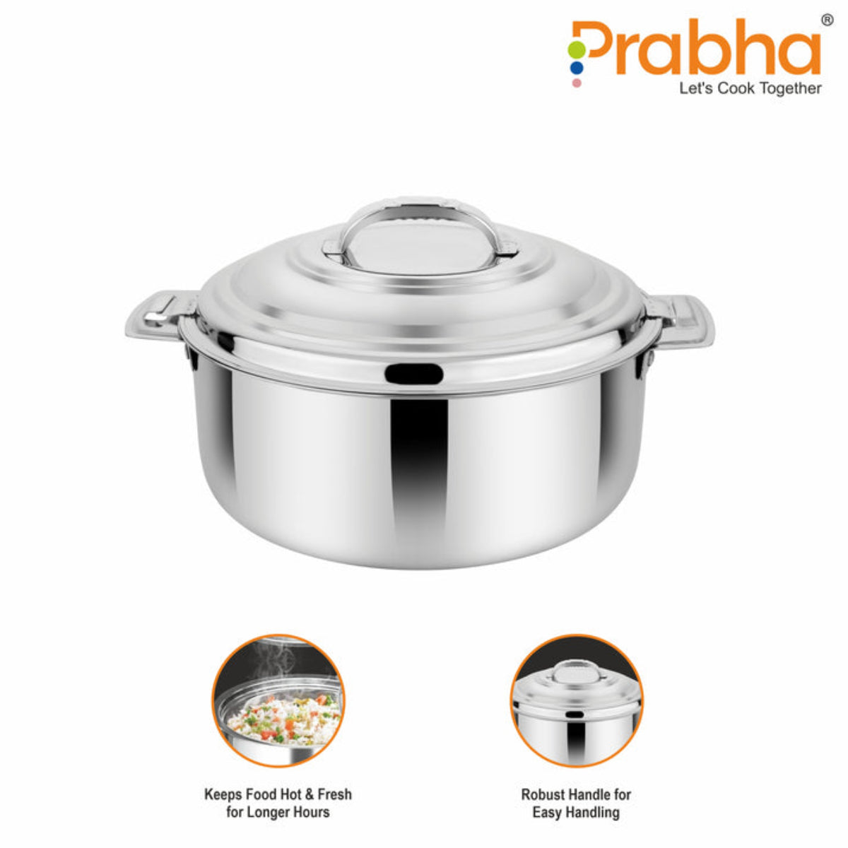 Prabha Galaxy Casserole With Lid