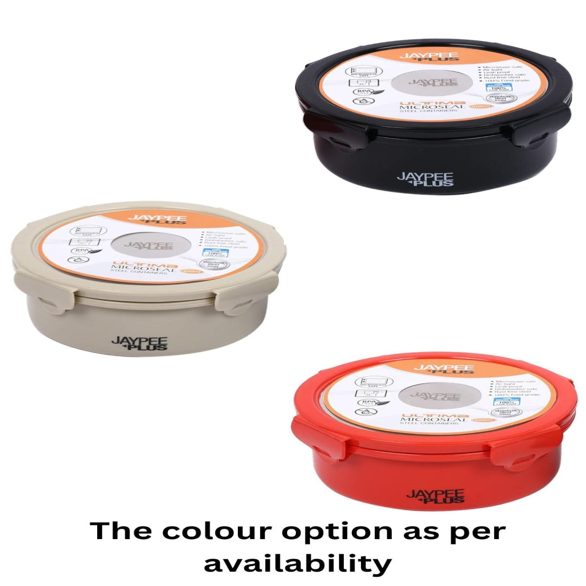 Jaypee Plus Ultima Micro Seal 900 ML Insulated Steel Containers