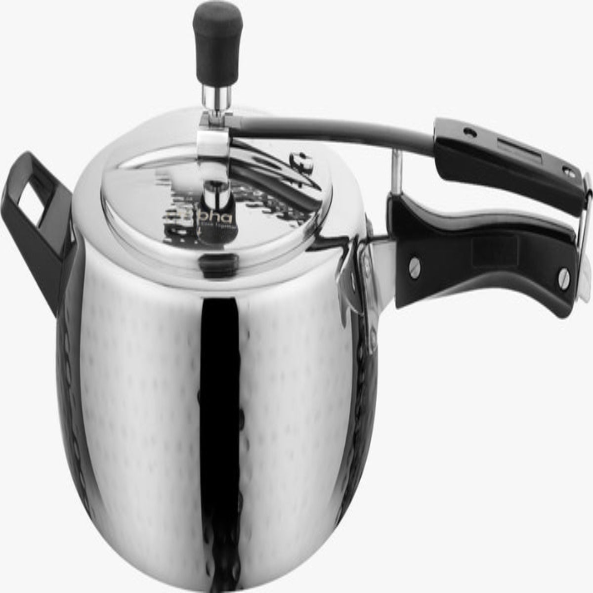 Prabha Stainless Steel Elegant Pressure Cooker Hammered