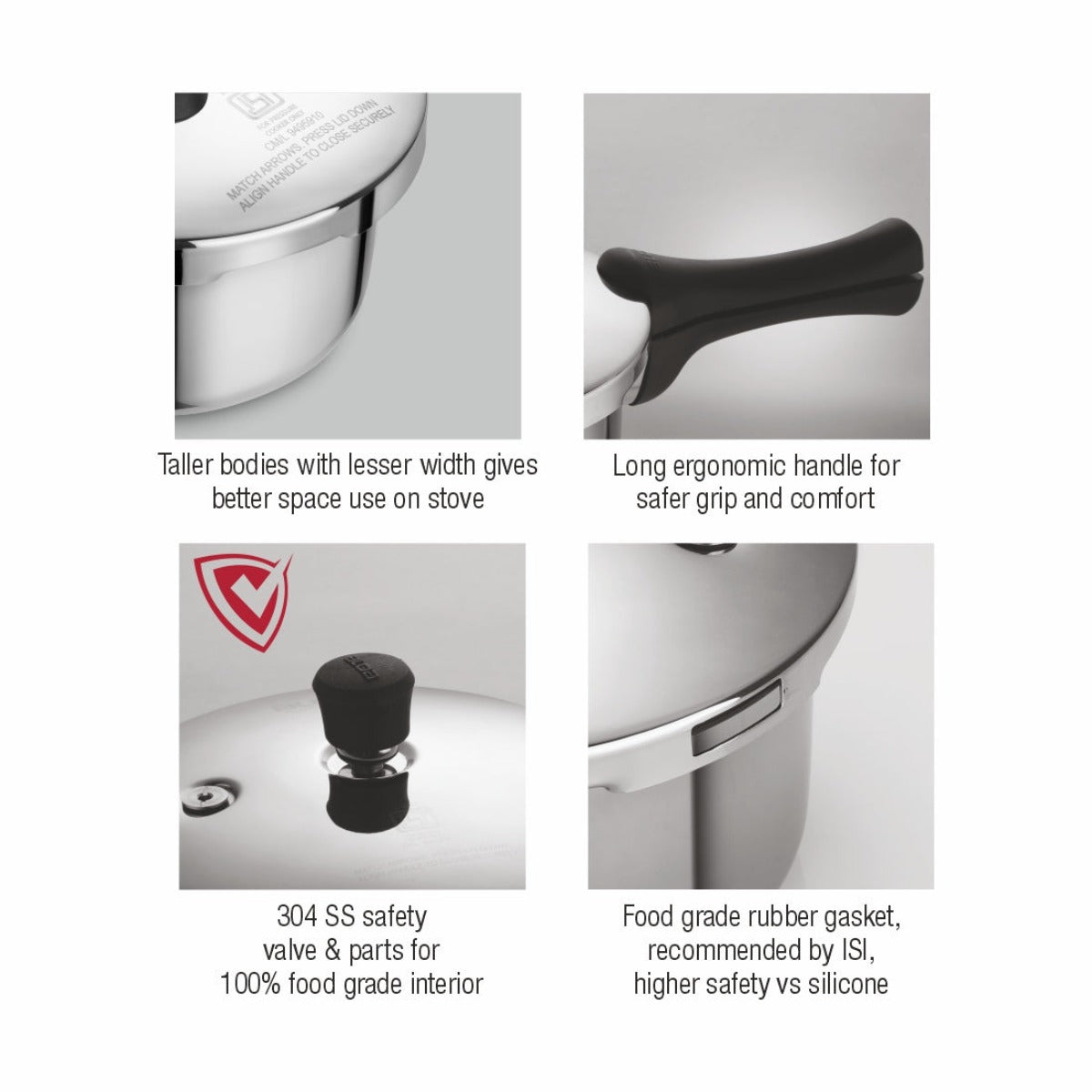 Alda Presurexpres Triply Stainless Steel Pressure Cooker