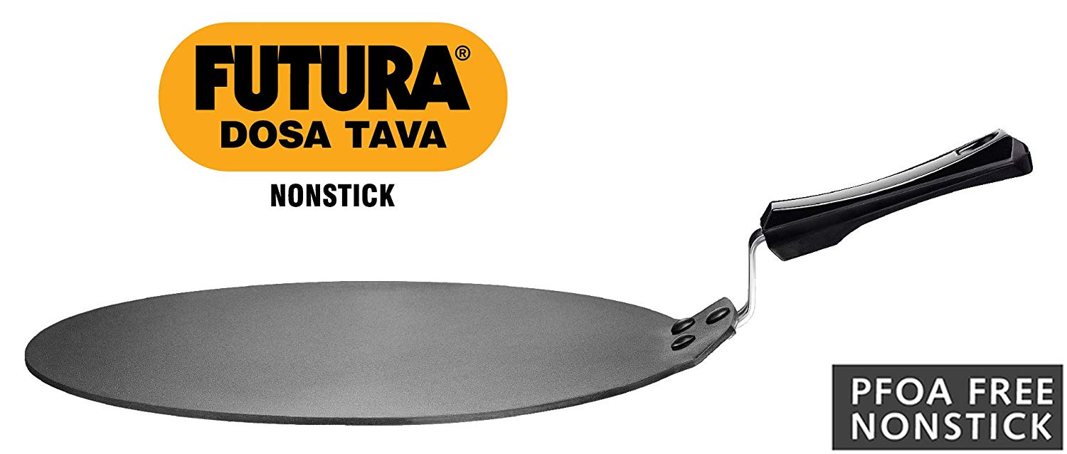 Hawkins Futura Nonstick Dosa Tava, Diameter 33 cm, Thickness 4.88 mm, –  Popular Electronics